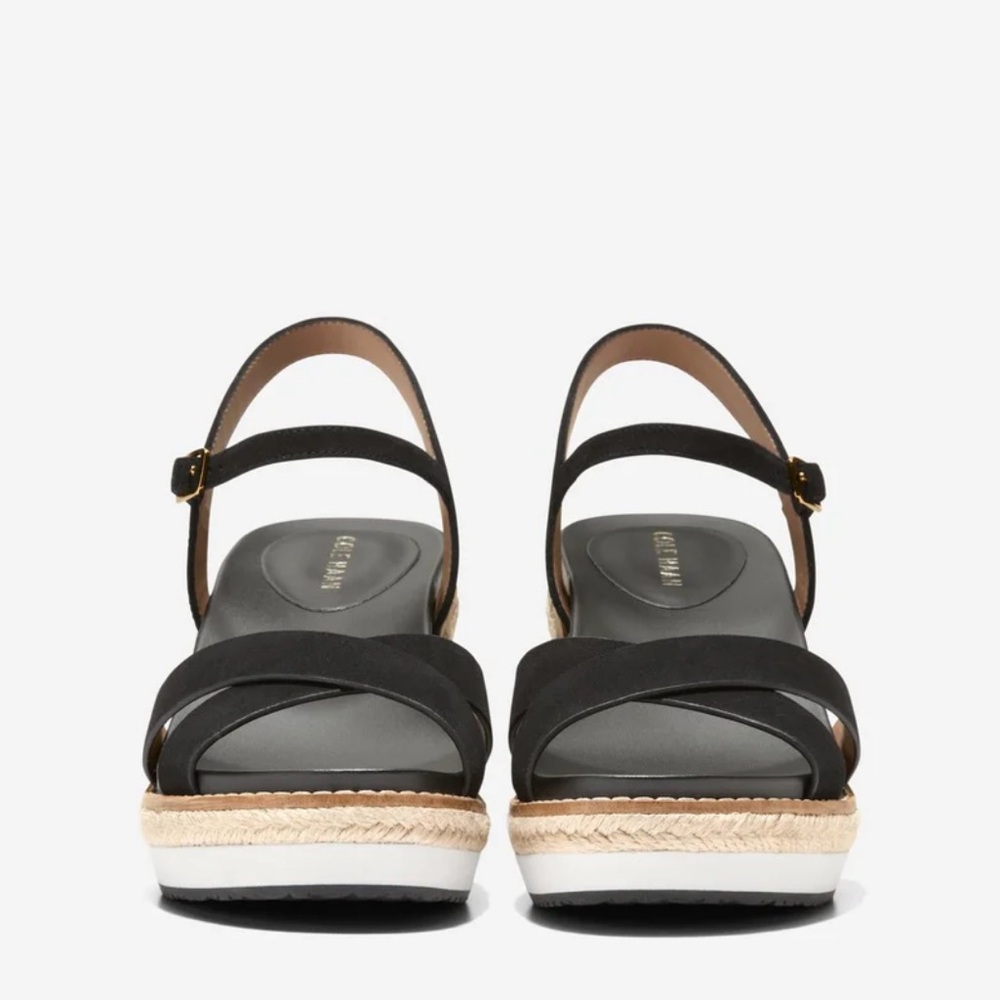COLE HAAN Cloudfeel Silvie Espadrille Wedge NEW - Picture 3 of 14